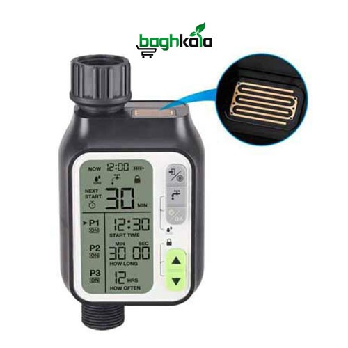 تایمر آبیاری مدل HCT با سنسور باران